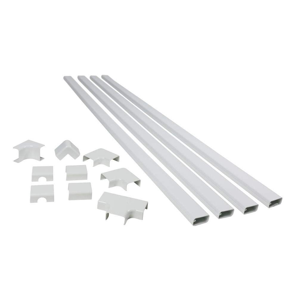 Legrand C310 Cordmate III 10 Foot 11 Piece High Capacity, Paintable
