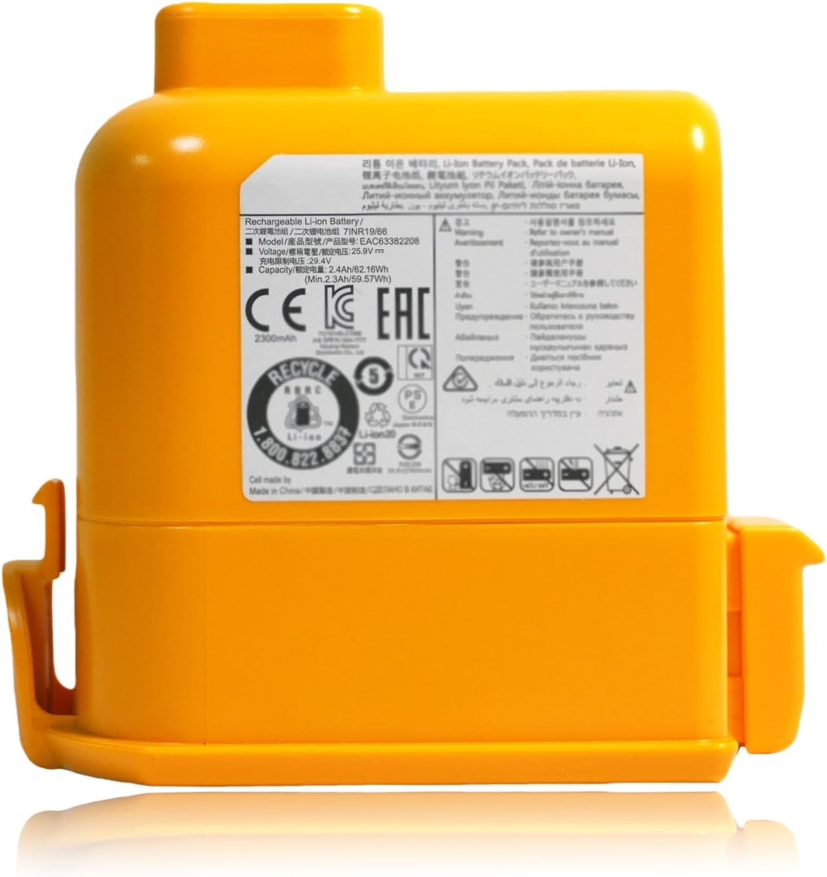 EAC63382208 Battery Compatible with LG Cord Zero A9 A9S P9 A9K CORE A9MAX A9T