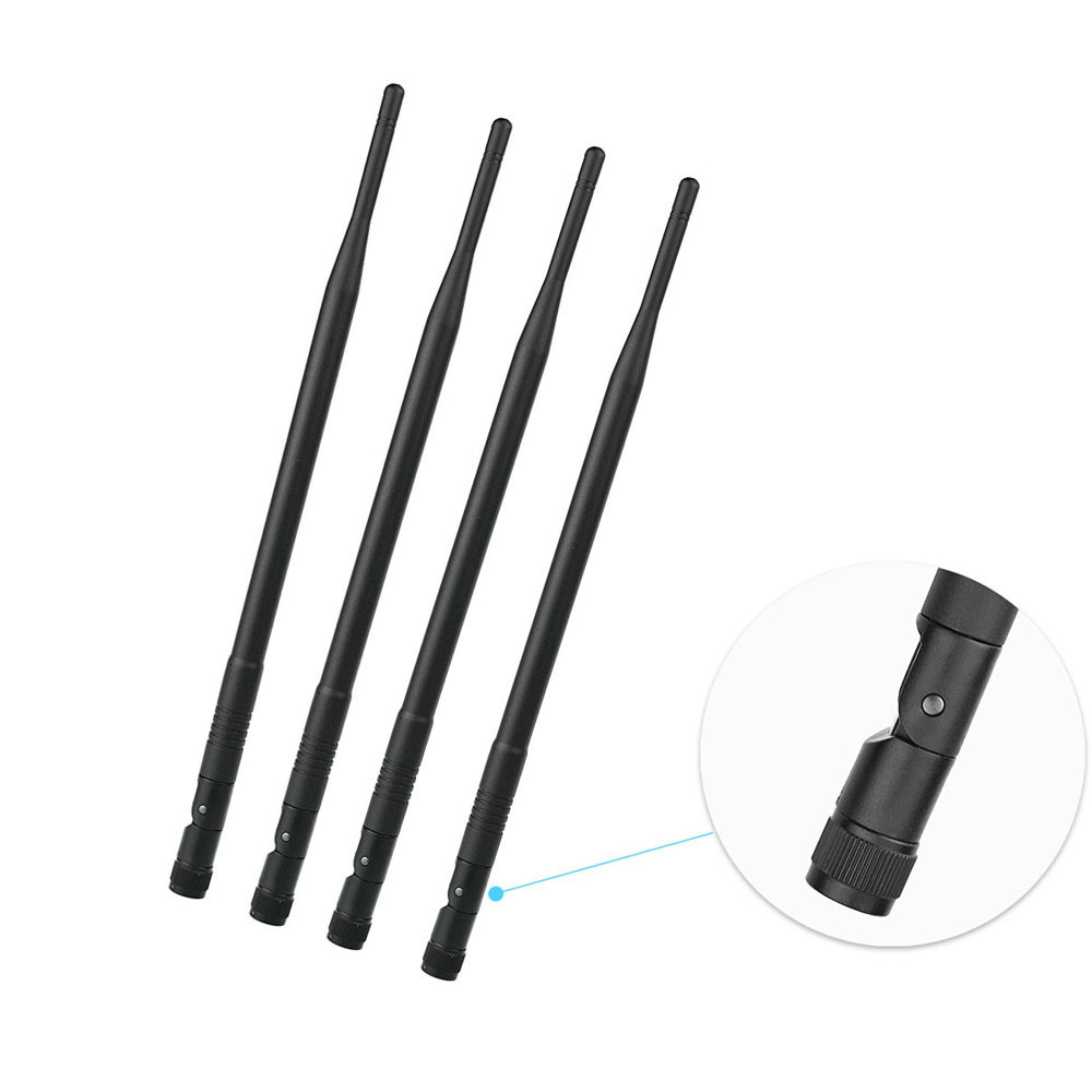 4-Pack 5dBi 700-2600MHz SMA Antenna for 4G LTE Modem Cell Phone Signal 