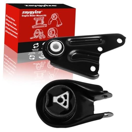 2 Pcs Engine Motor and Transmission Mount Kit Compatible 2004-2013 for Mazda 3