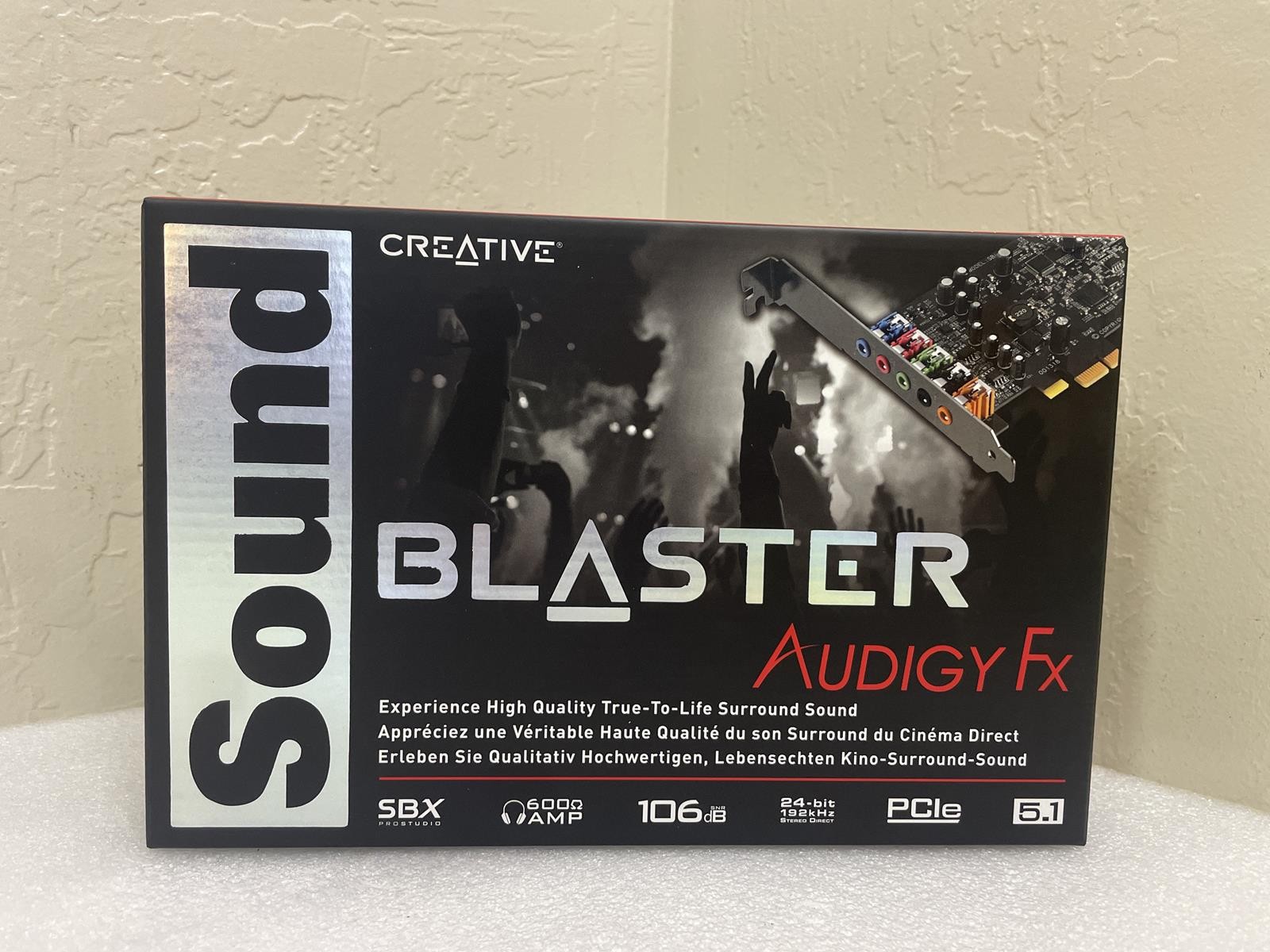 CREATIVE SB1570 AUDIGY FX SOUND BLASTER AUDIO CARD