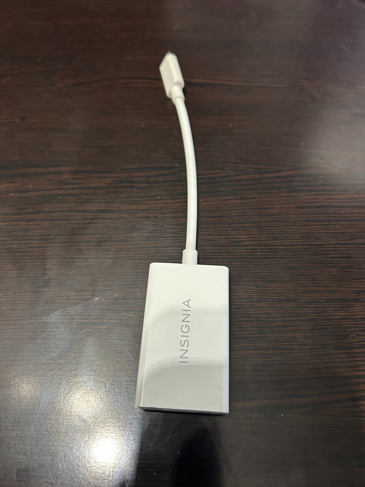 Insignia NS-PU378CHM USB-C 4K HDMI Multiport Adapter USB Hub White