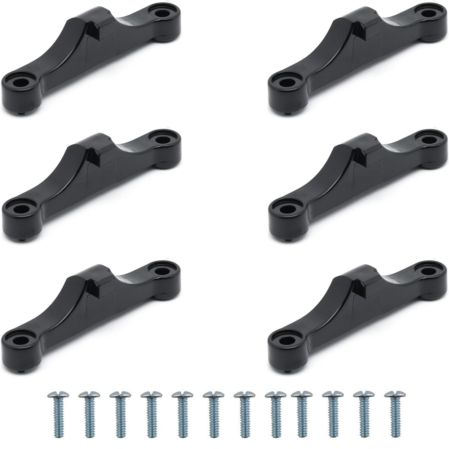 Surf turtle 6Pcs CPU Fan Bracket for AM5 Socket, Black Desktop Computer...