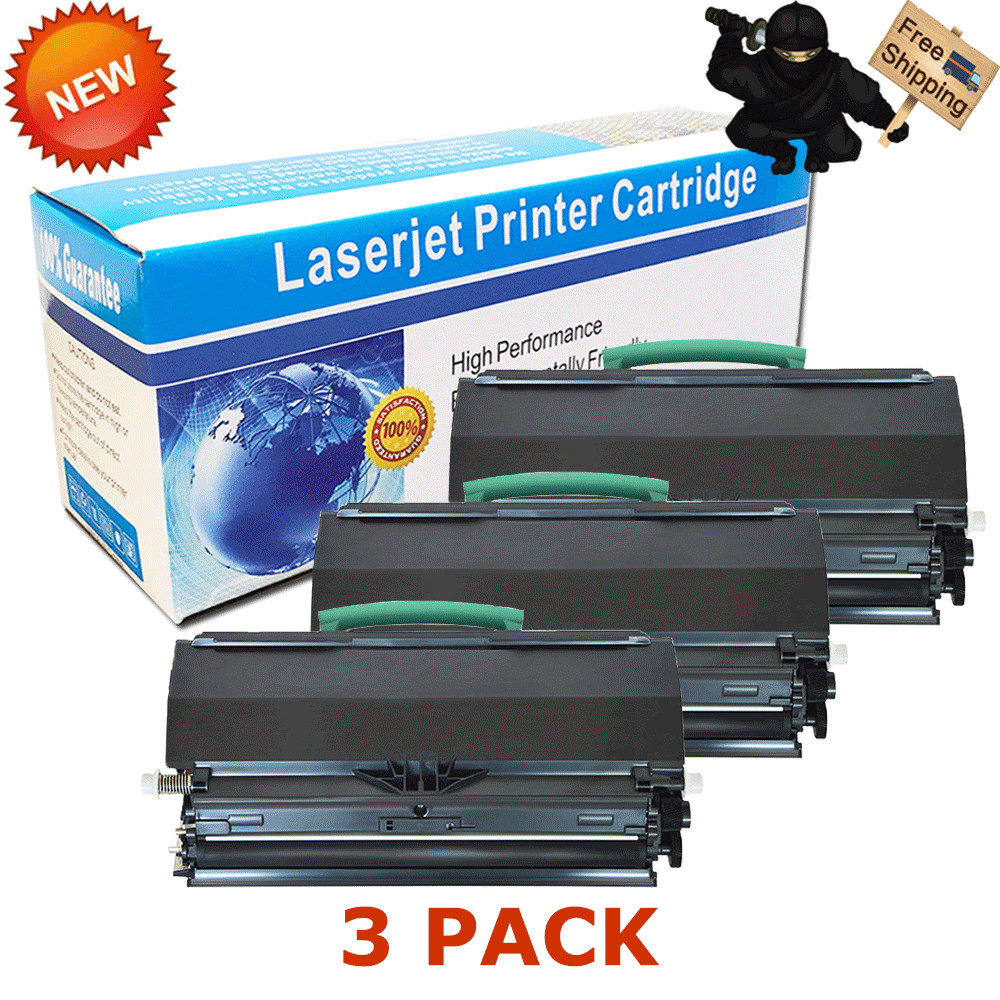 3-Pk/Pack 330-2666 Toner Cartridge for Dell 2330 2330D 2330DN 2350 2350D 2350DN