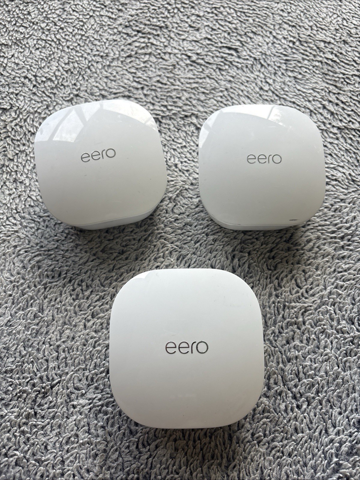 eero J010001 Dual-Band Wireless Mesh Wi-Fi Router System 3-Pack