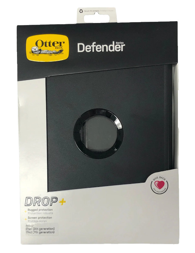 OtterBox iPad (9th/8th/7th gen) Defender Series Pro Case - Black