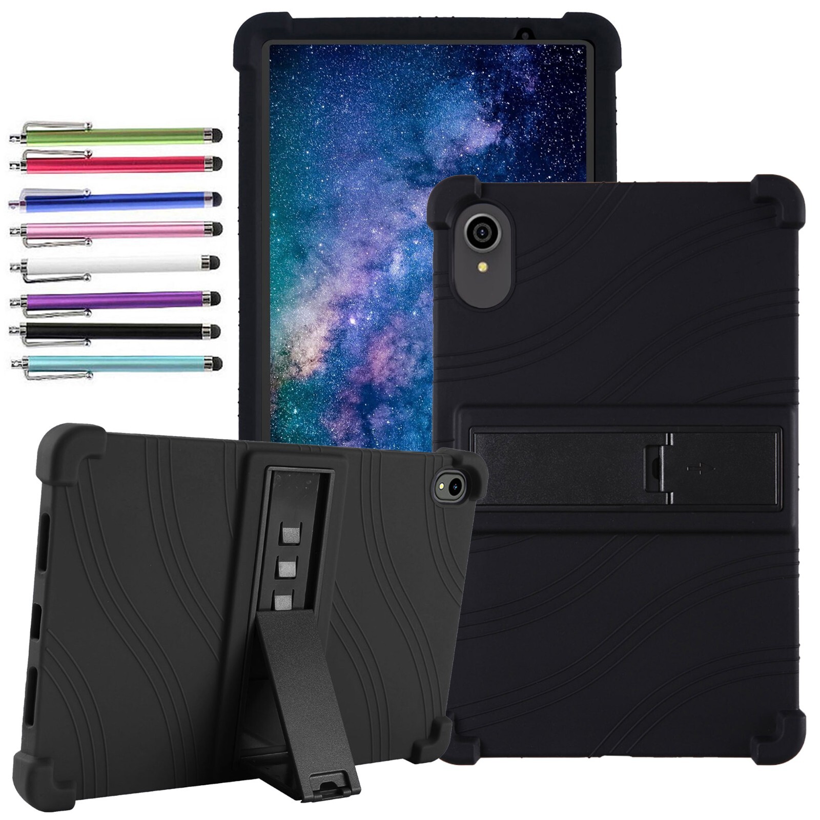 Silicone Case for VOLENTEX Tab 10 Lite Tablet Shockproof Cover Protective Stand