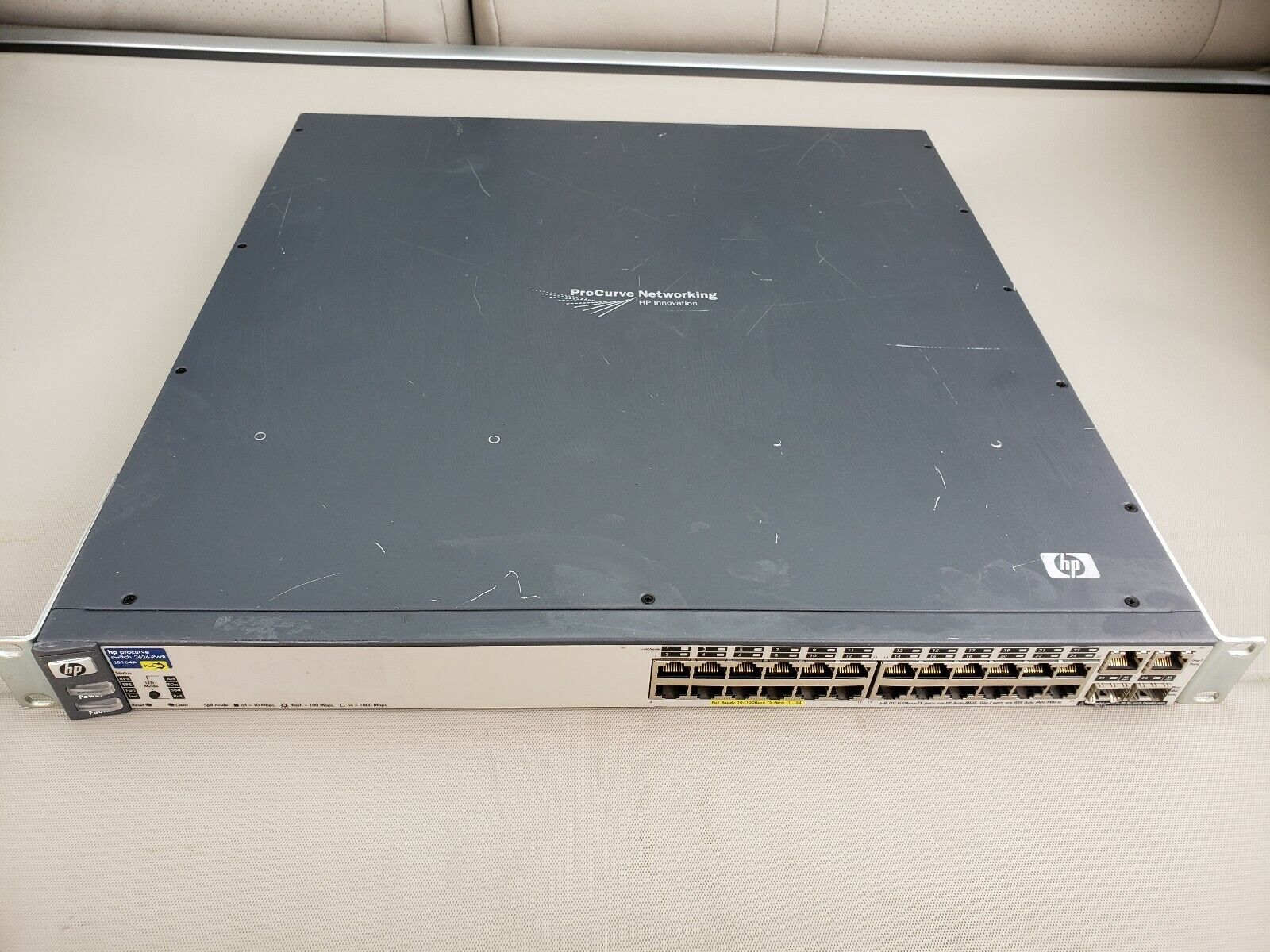 HP J8164A - ProCurve 2626-PWR PoE Switch - *For Parts Only or Not Working*