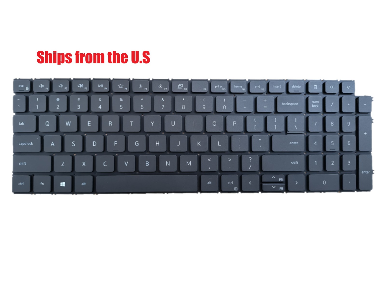 For Dell Vostro 5620 US Black Keyboard New Original Backlit