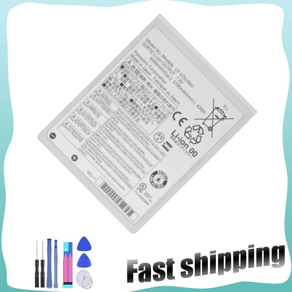 CF-VZSU66U CF-C1MDB21 Battery Fits For Panasonic Toughbook CF-C1 MK1 MK2 CFC1
