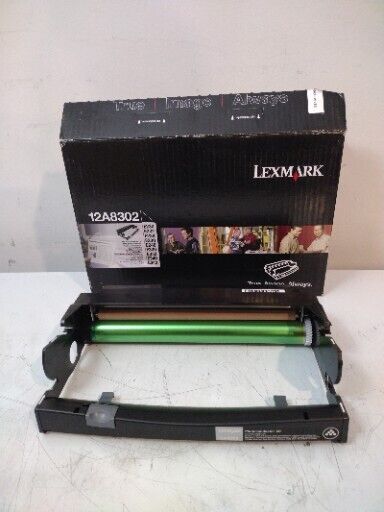 Genuine Lexmark 12A8302 Black Photoconductor Unit E230 E232 E234 E238 E240 BNIB