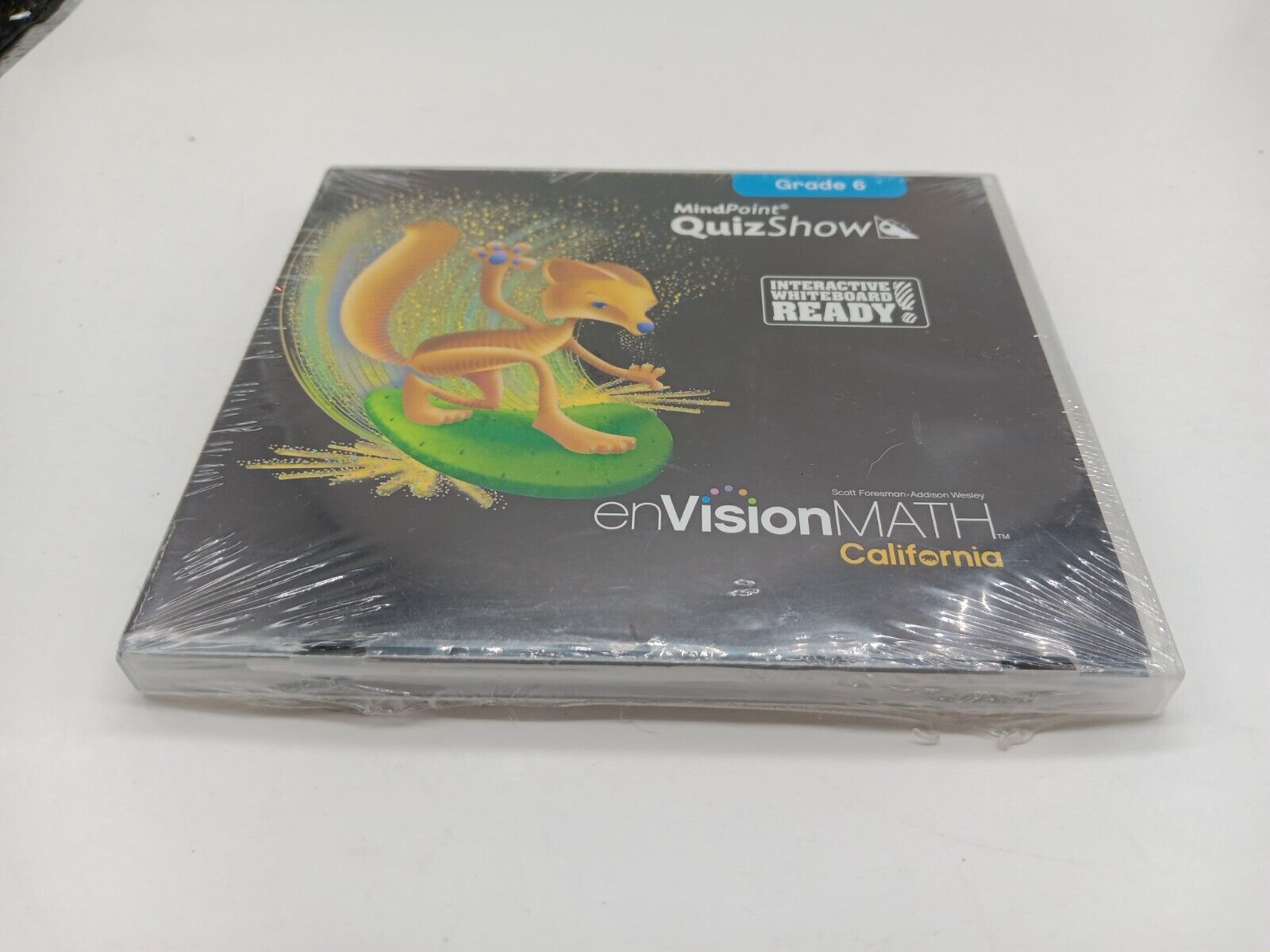 6th grade enVision Math California MindPoint QuizShow sealed CD 