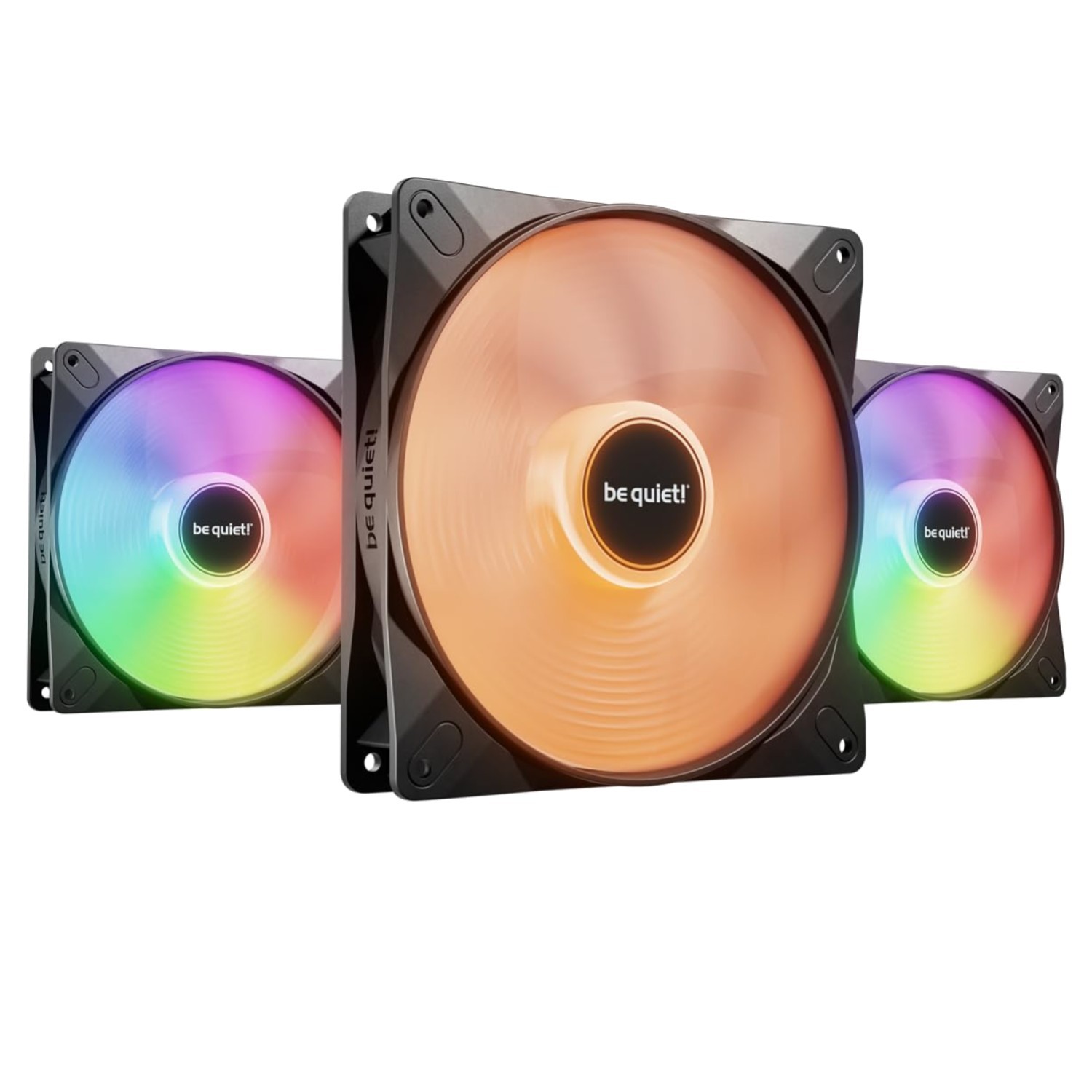 Triple Pack Black High-Speed PC Fans