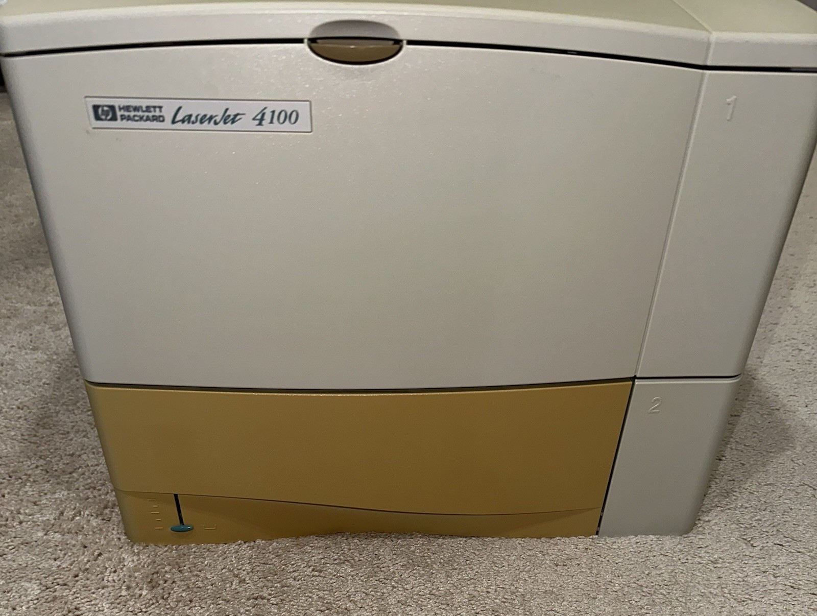 HP LaserJet 4100 Printer with JetDirect Network card | Only 16331 Pages