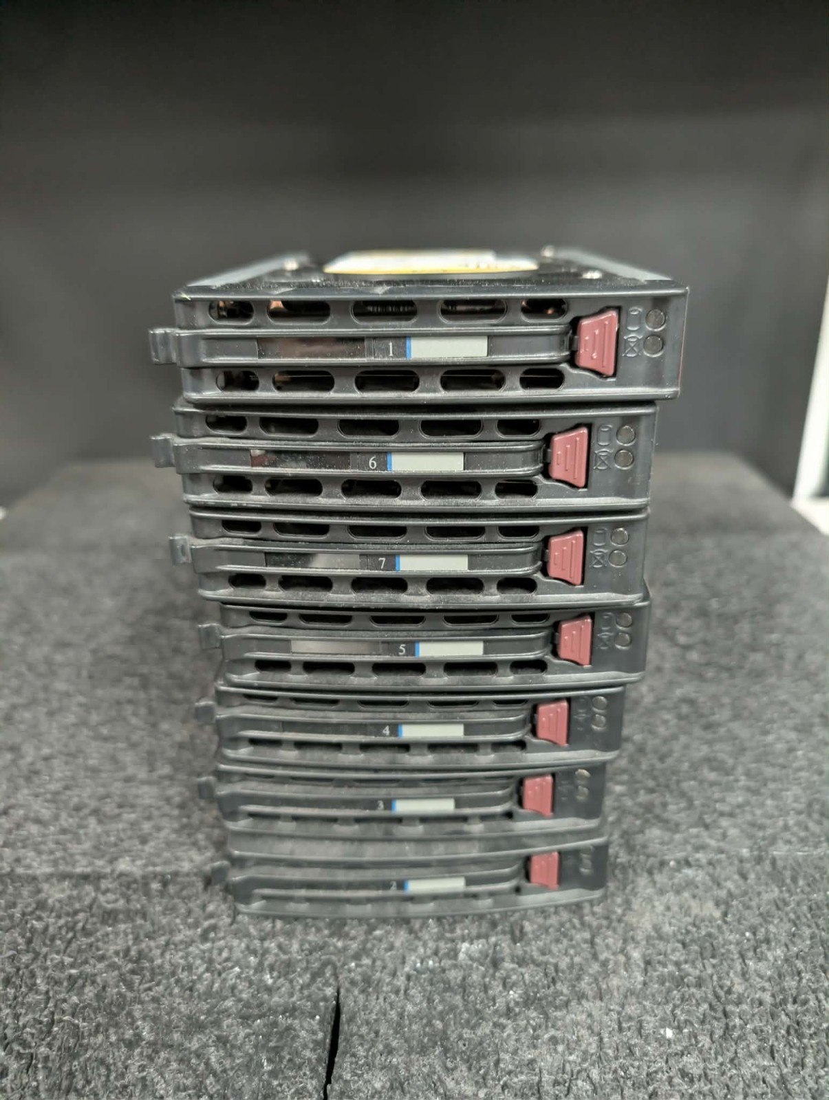Lot of 7 WD WD2004FYYZ-01UL1B2 2TB 7.2K RPM 64MB Cache 6Gb/s SATA 3.5" HDD
