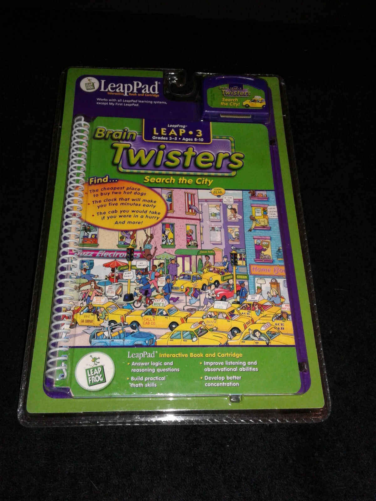 LeapPad Leap 3 Brain Twisters Search The City Grades 3 - 5 