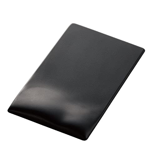 ELECOM FITTIO Gel Mouse Pad with Wrist Rest Low Profile Black MP-115BK
