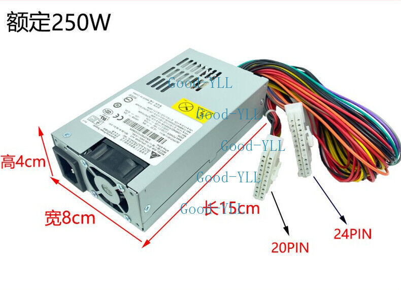 1U power supply 24+20 pin DPS-250AB-44 D NAS Synology SNAP TS-559Pro II