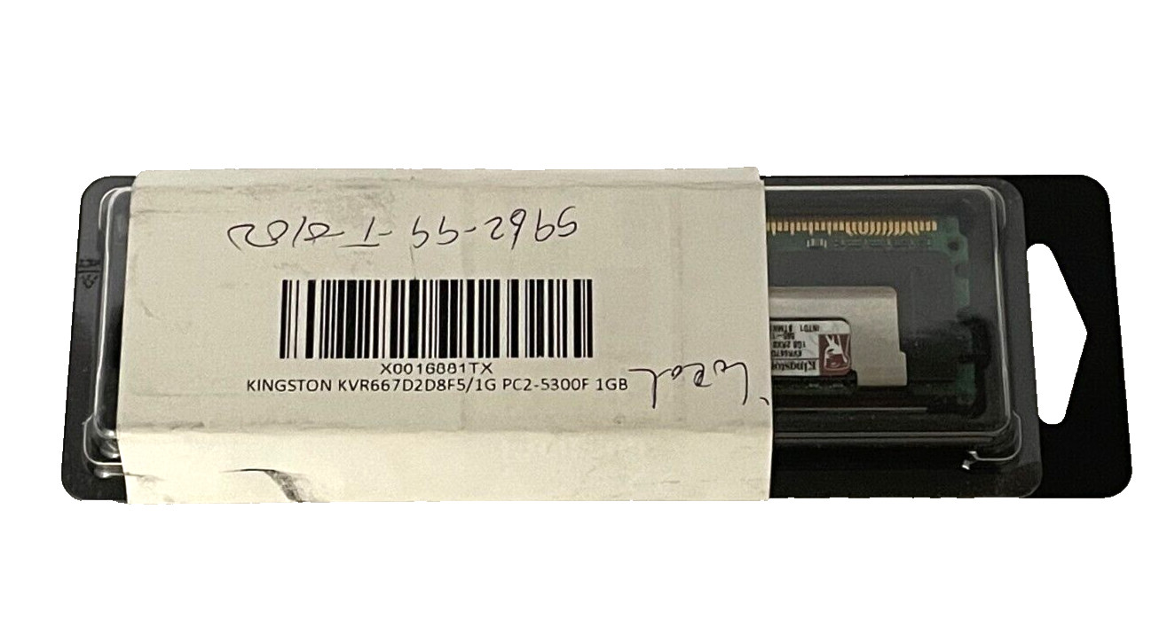 FACTORY SEALED Kingston KVR667D2D8F5/1G Server Memory Sticks