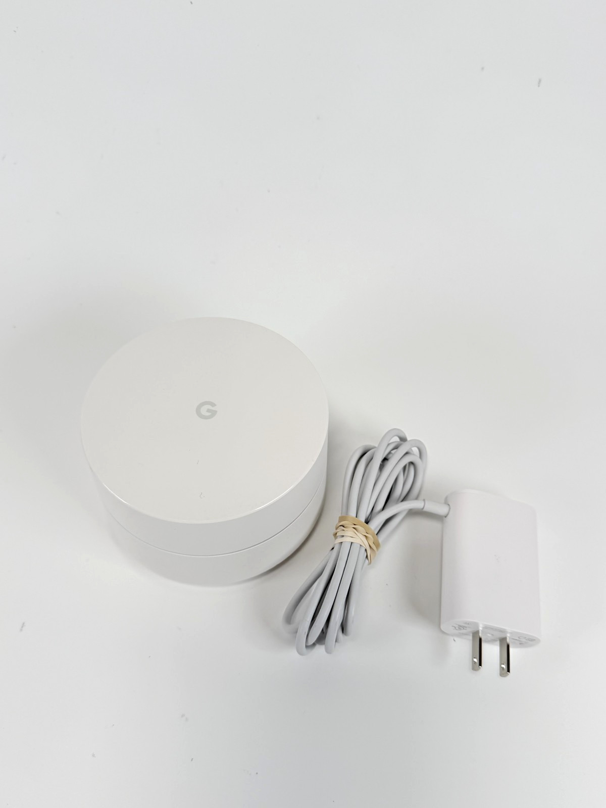 Google WIFI Access Point Router AC-1304 WIFI Google Mesh w/ Power Cord -USED