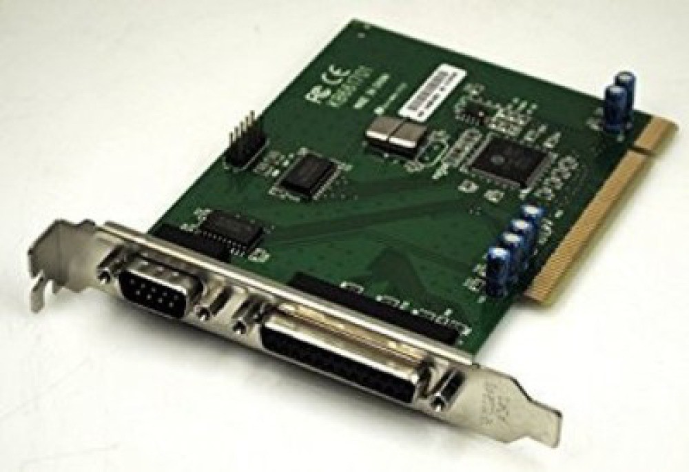 HP Lite-On KB661701 321722-001 PCI-2S1P Serial DB-9 Parallel DB-25 PCI Card used