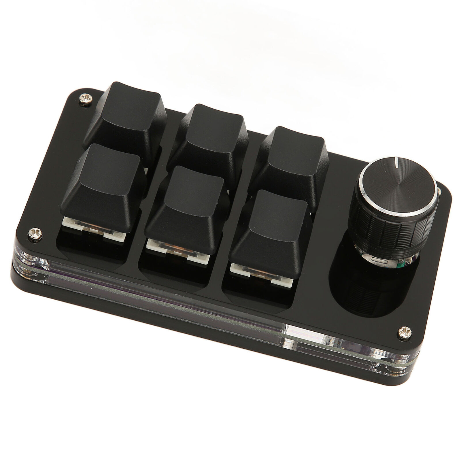 6 Key Mini Keypad With Knob USB DIY Programmable Keyboard OSU Gaming Keyboar BEA