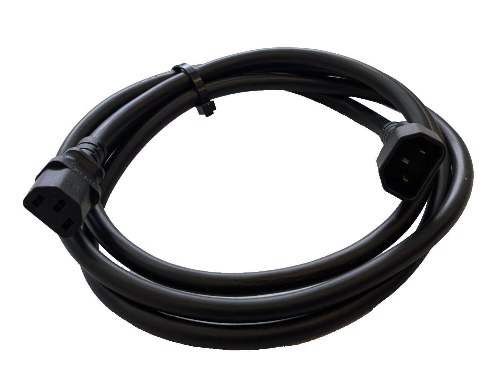 IEC C20 to C19 6ft Heavy Duty Server Power Extension Cable Cord Black | 10PCS