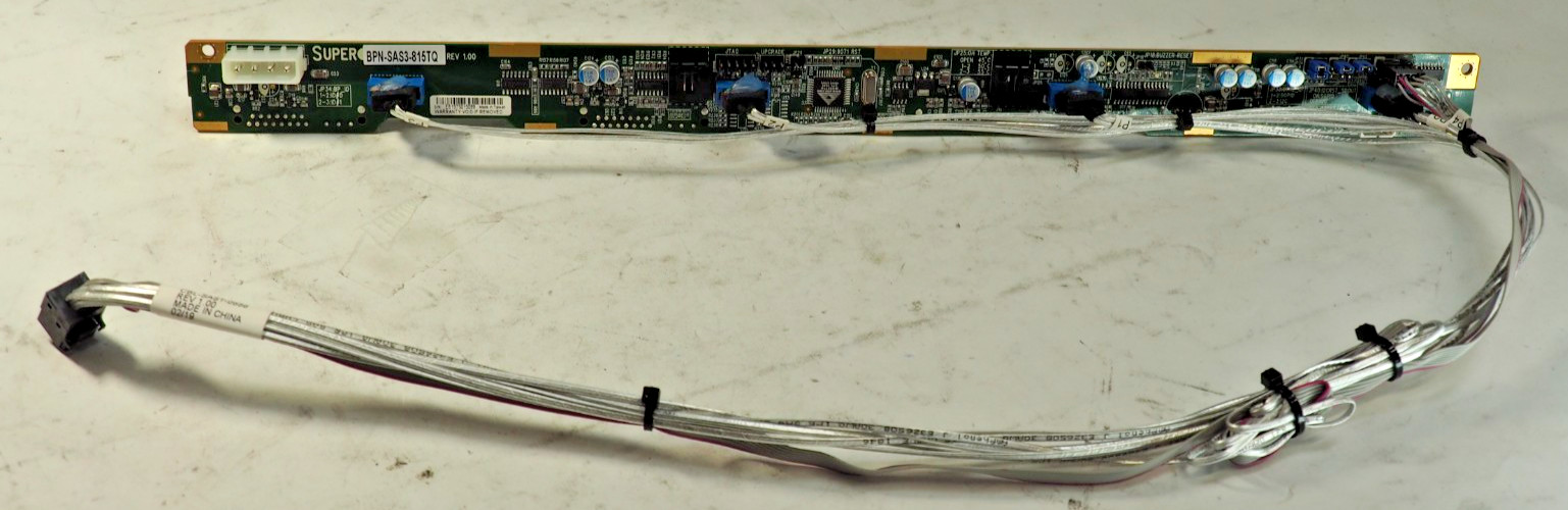 SUPERMICRO BPN-SAS3-815TQ 4-bay 3.5" SAS3 SATA Backplane w/Cables