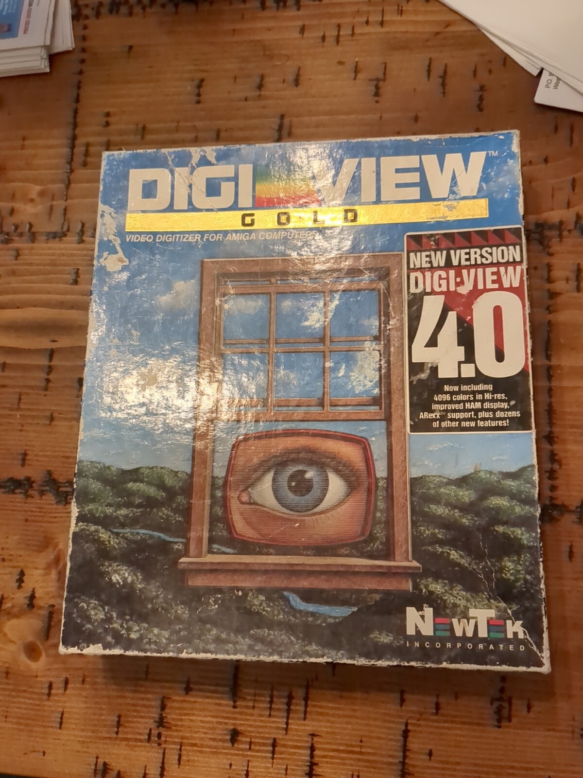 COMMODORE AMIGA -- DIGI VIEW GOLD NewTek Color Digitizer READ