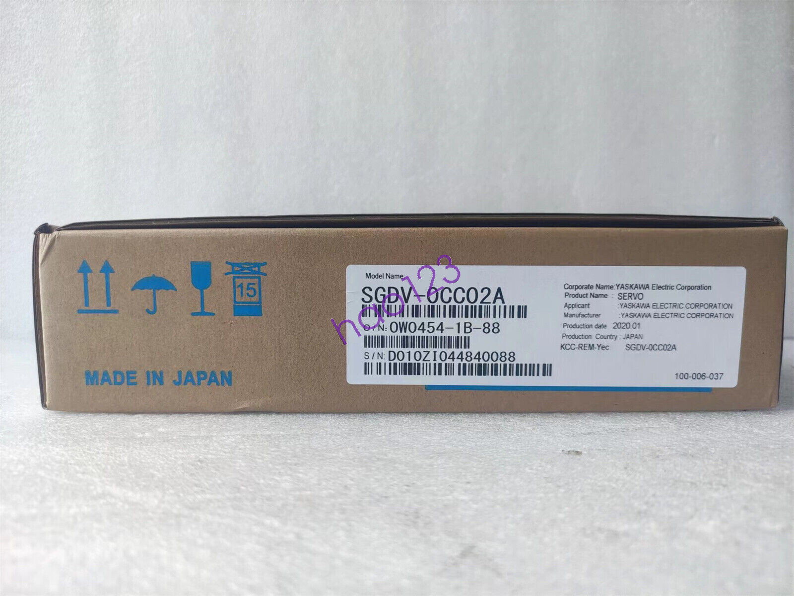 1PCS NEW YASKAWA ELECTRIC SGDV-0CC02A PLC MODULE DHL/FedEx