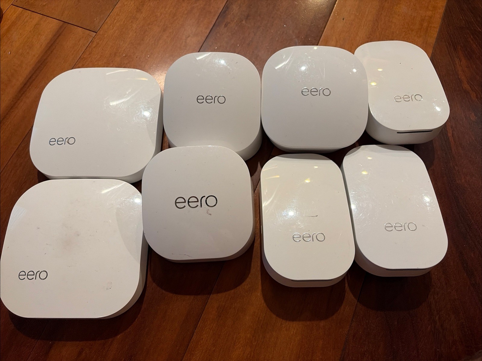 Lot Of 8 Eero Mixed Lot Routers Extenders units only RETAIL -1