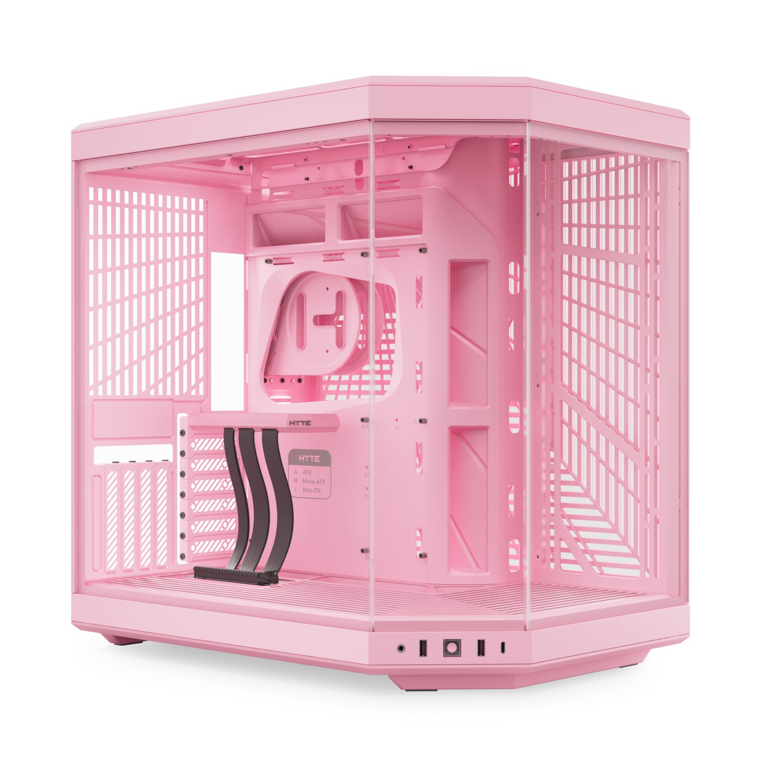 Hyte CSHYTEY70SM Y70 Mid-Tower ATX Gaming PC Desktop Case