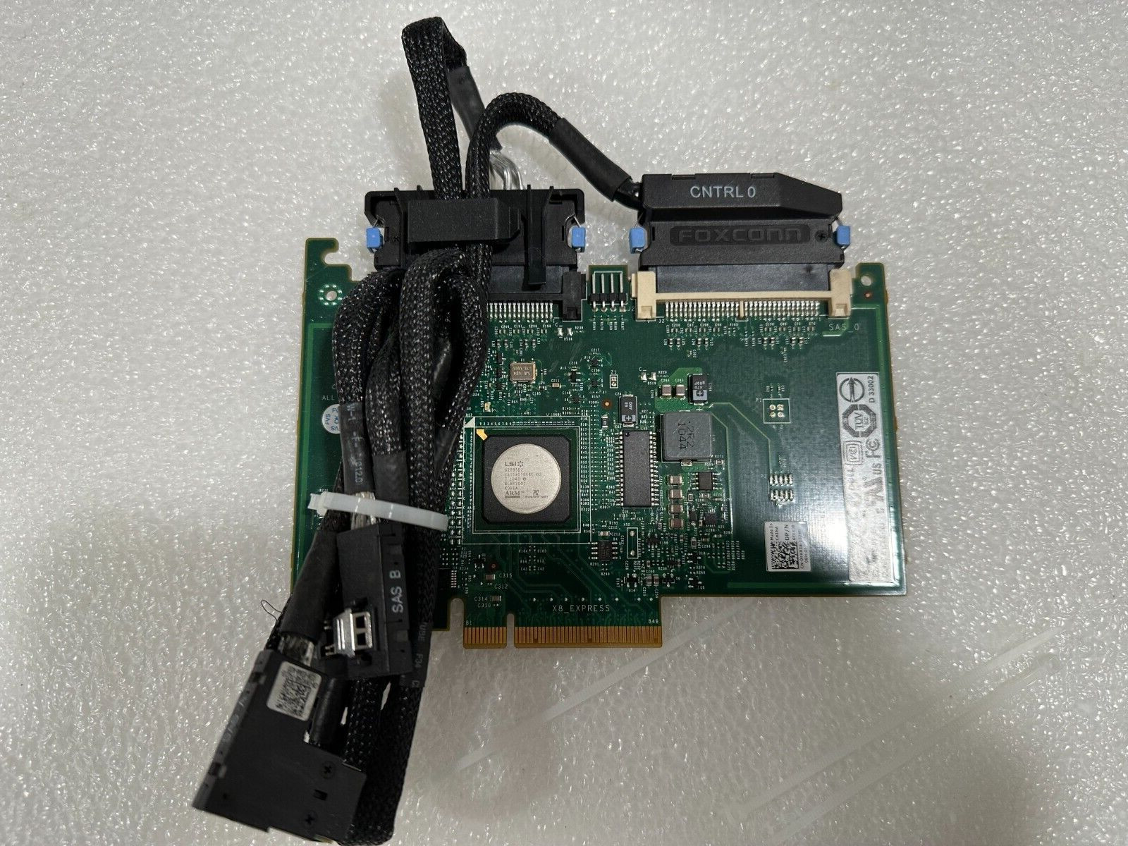 Dell YK838 SAS6i/R 3Gbps HBA w/ LSI SAS1068E P21 IT Mode for ZFS TrueNAS unRAID