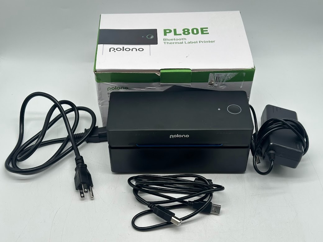 Nelko Polono PL80e Bluetooth Thermal Shipping Label Printer
