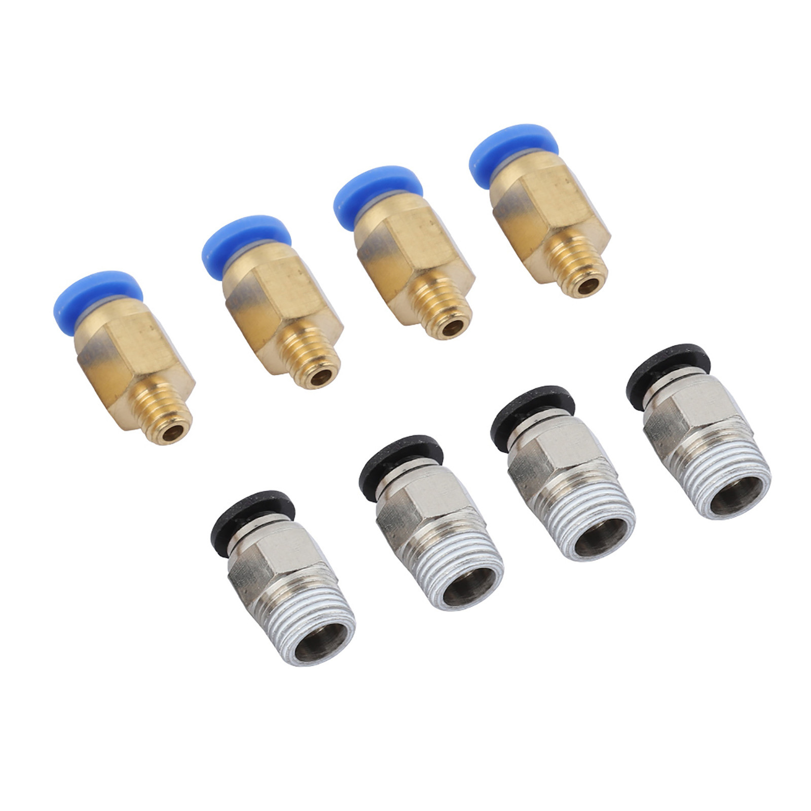 2X PTFE Tube+4X PC4-M6 Quick Fitting+PC4-M10 Connector For 3D Printer BEA