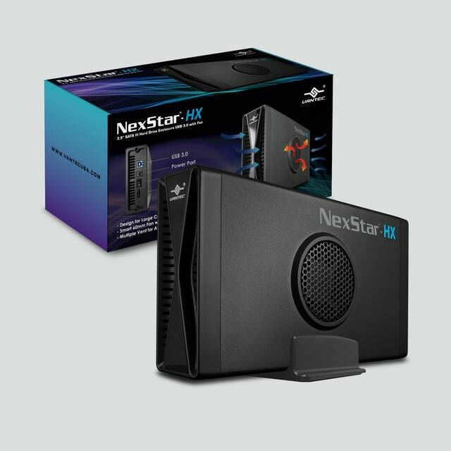 Vantec NST-387S3-BK NexStar HX 3.5" SATA III Hard Drive Enclosure USB 3.0