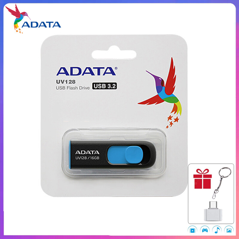 ADATA UV128 256G UDisk USB3.2 Gen1 Flash Drive Memory Thumb Stick Storage Device