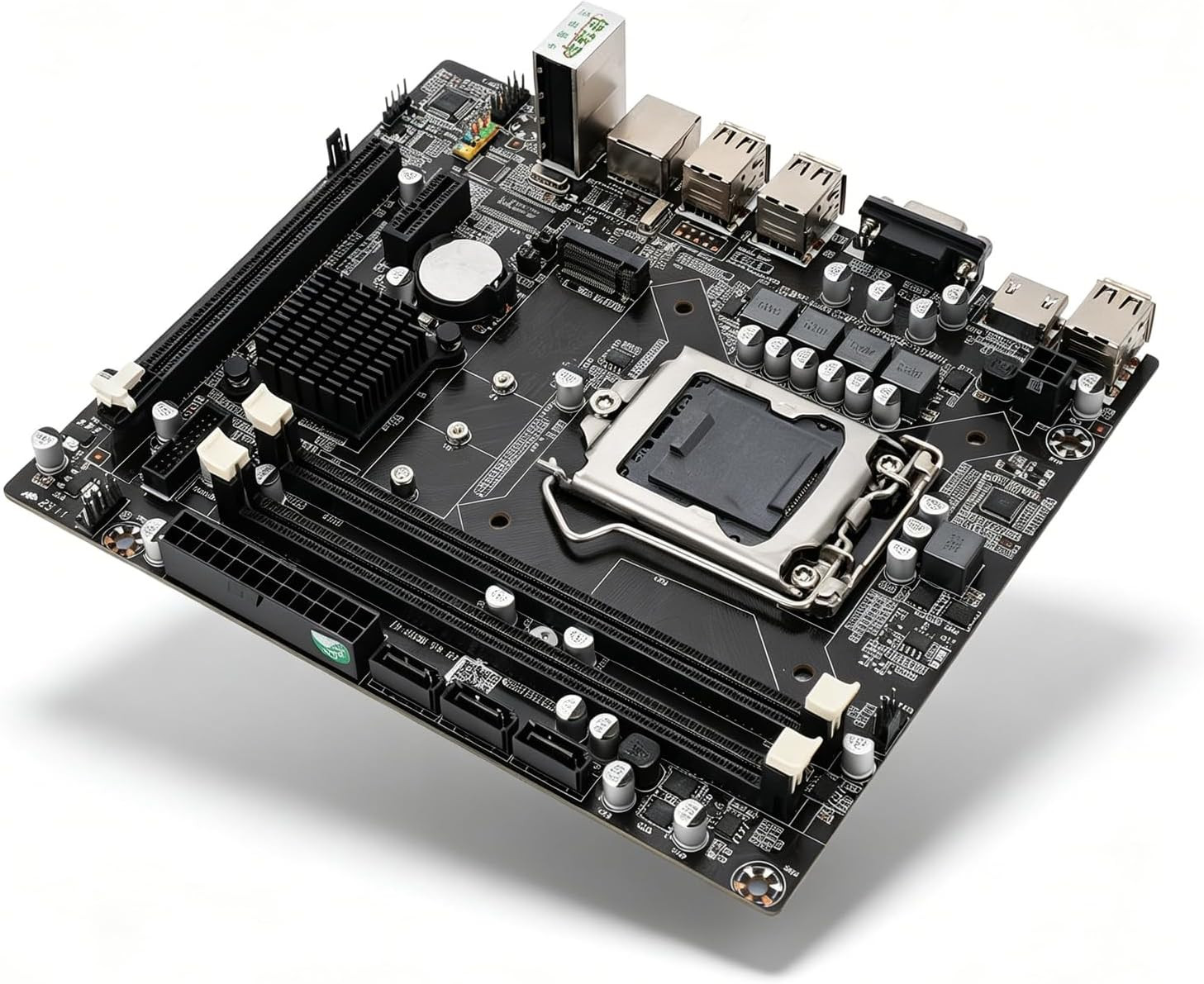 H55 Computer Motherboard Professional M.2 NGFF LGA 1156 Slot DDR3 8 Channel Memo