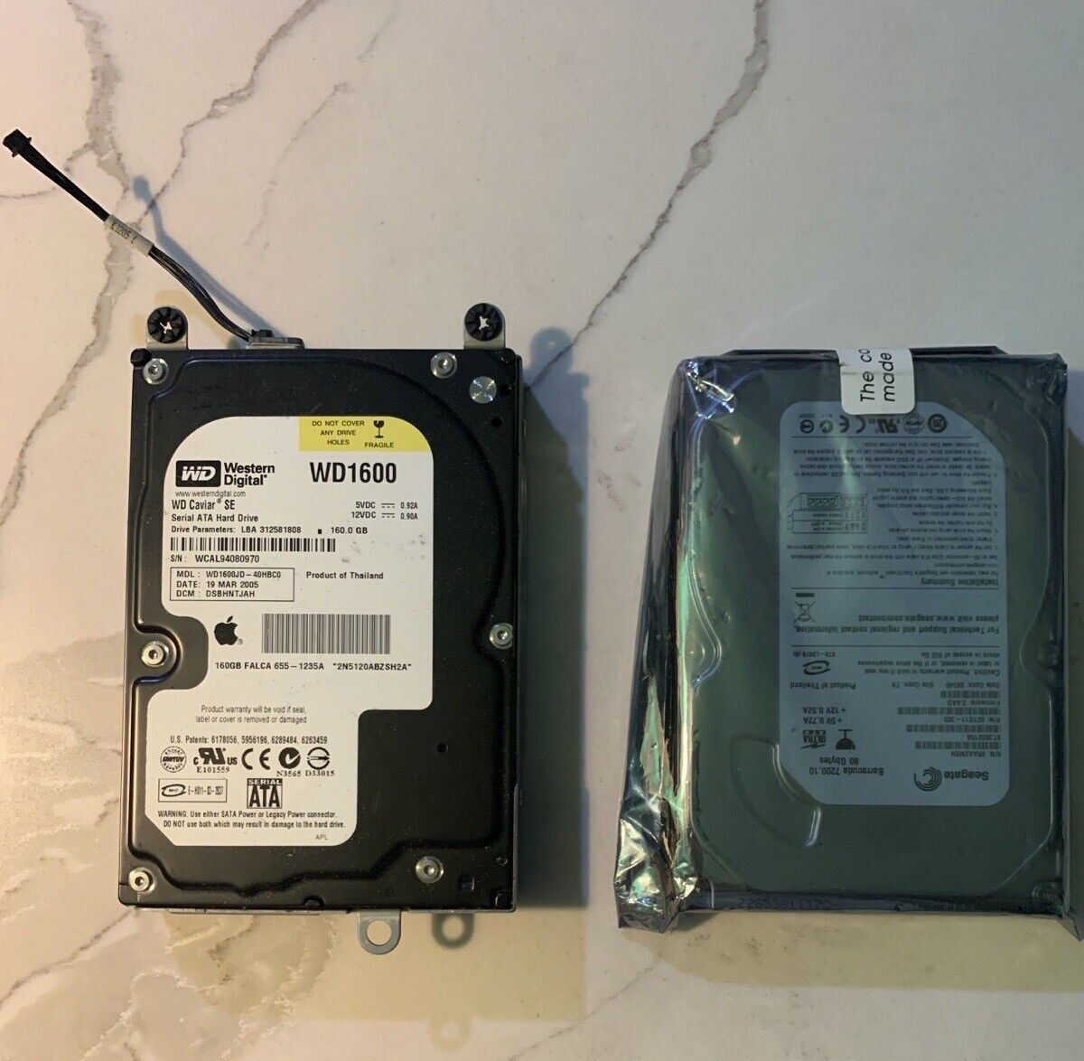 Seagate Hard Drive/ Western Digital Part Only not Tested