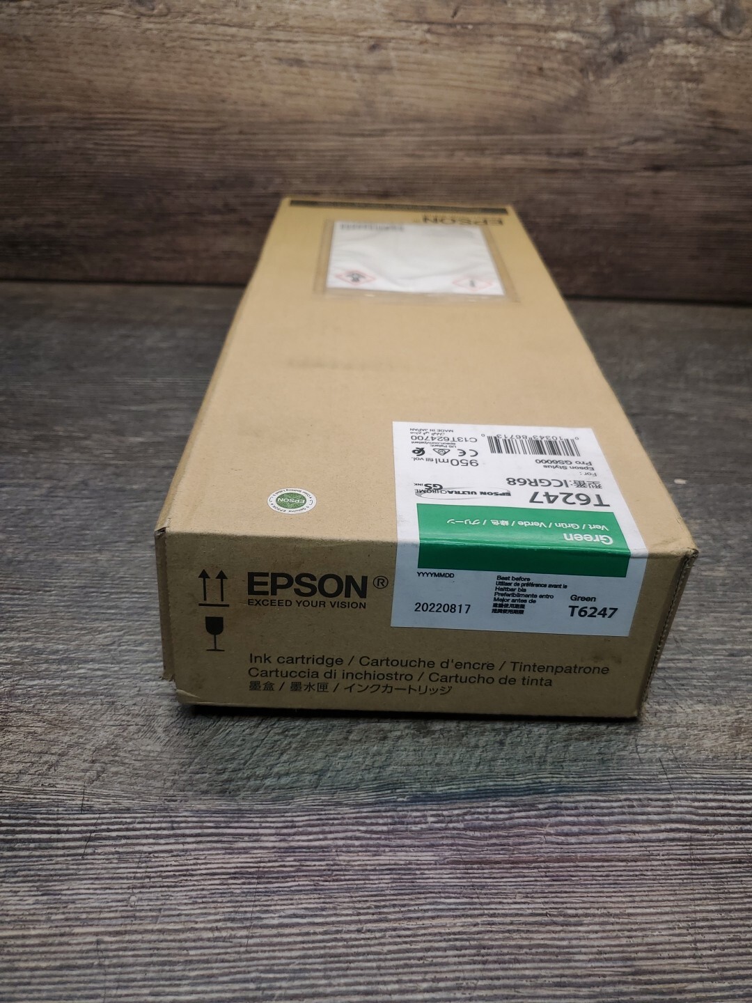 Epson Pro Gs 6000 T6247 Green Toner Ultra Chrome 2022