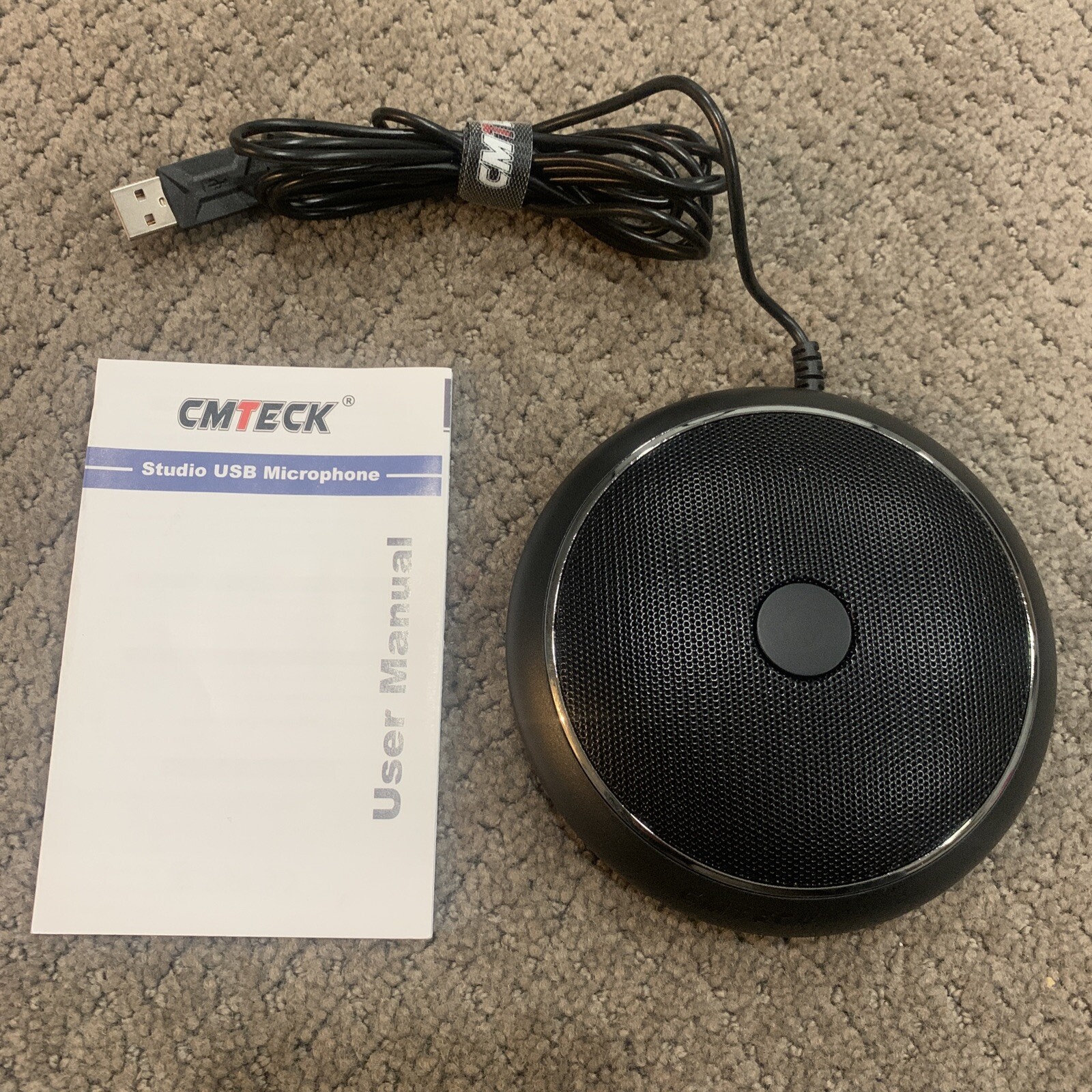 Conference Microphone CMTECK Studio USB Condenser Microphone CM003 Model New