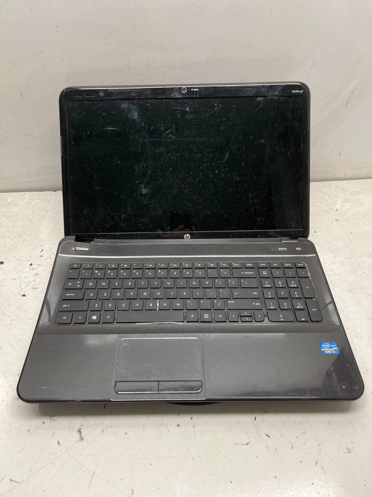 HP Pavilion g7-2240us Intel Core i3 2nd Gen   NO HDD