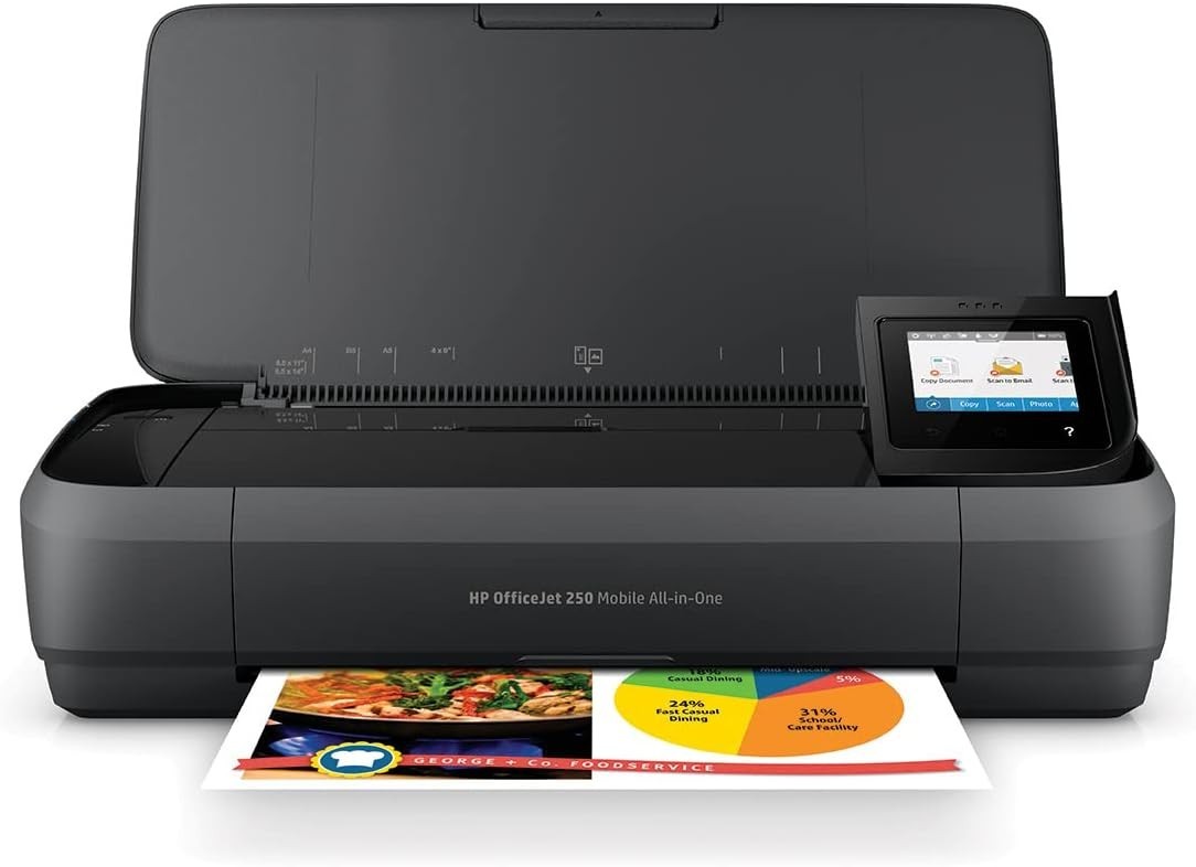 HP CZ992A#ABJ OfficeJet 250 Mobile All-in-One Printer new jp