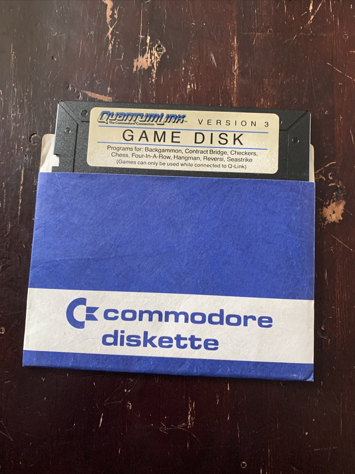 Quantum Link Program Disk for Commodore 64 Volume 3