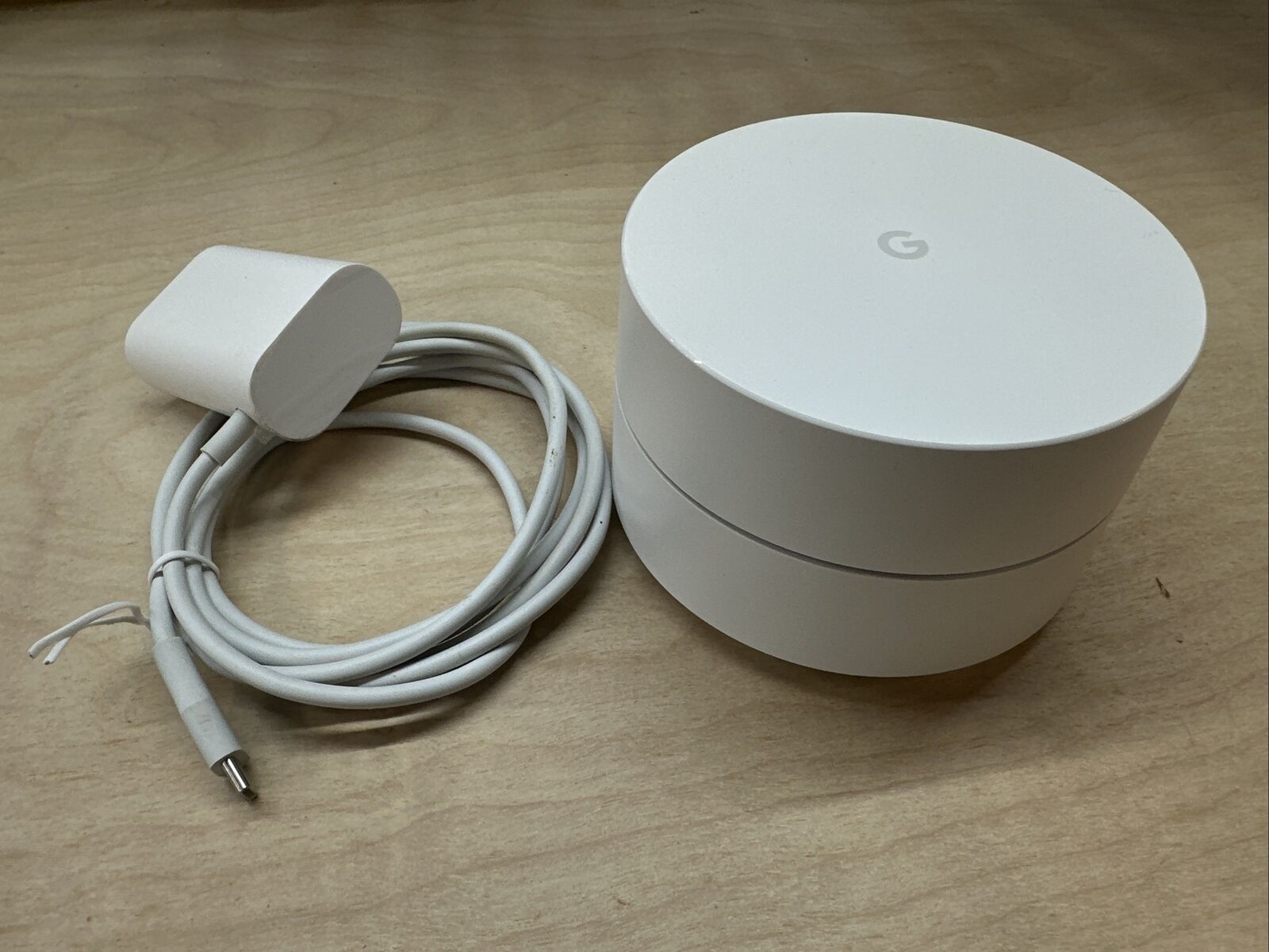 Google AC-1304 Wi-Fi Mesh Router System With Power Cord Tested Working