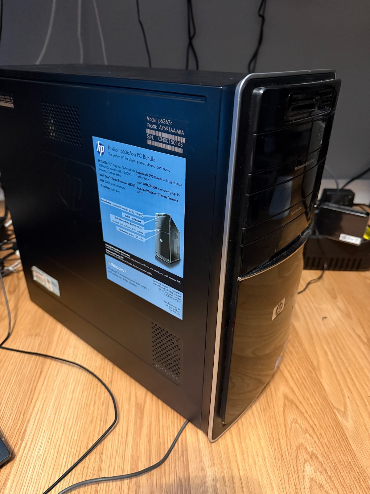 Windows 7 Desktop PC Tower Fresh OS Install Formatted HDD Clean Tested Legacy