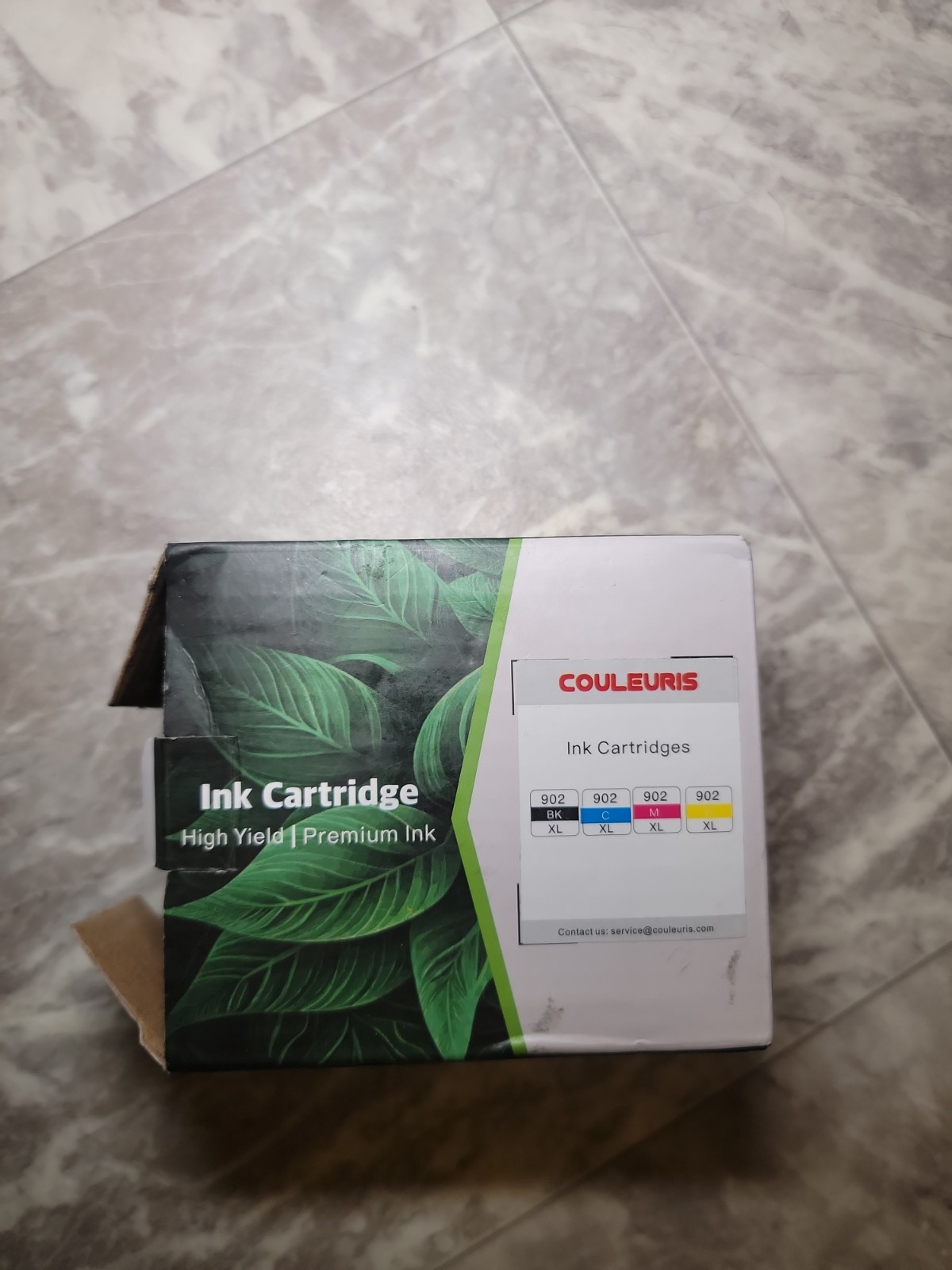 COULEURIS 902XL High Yield Ink Cartridge Replacement For HP