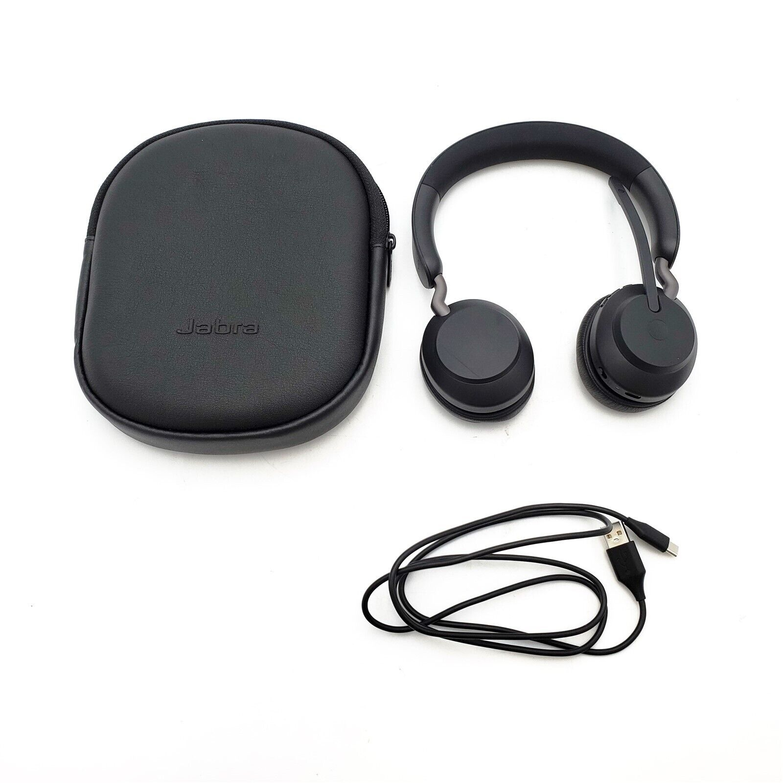 Jabra Evolve2 65 UC Wireless Headphones with Link380a, Stereo, Black 
