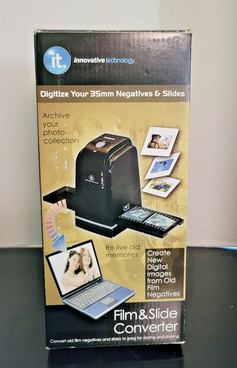 Innovative Technology 35MM Film & Slide Converter ITNS-300 IT Slide To Digital
