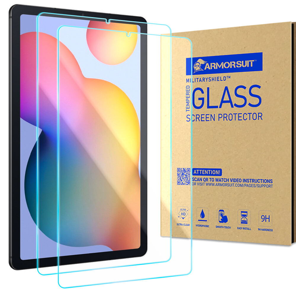 2Pk  ArmorSuit Tempered Glass Screen Protector  Samsung Galaxy Tab S6 Lite 10.4"